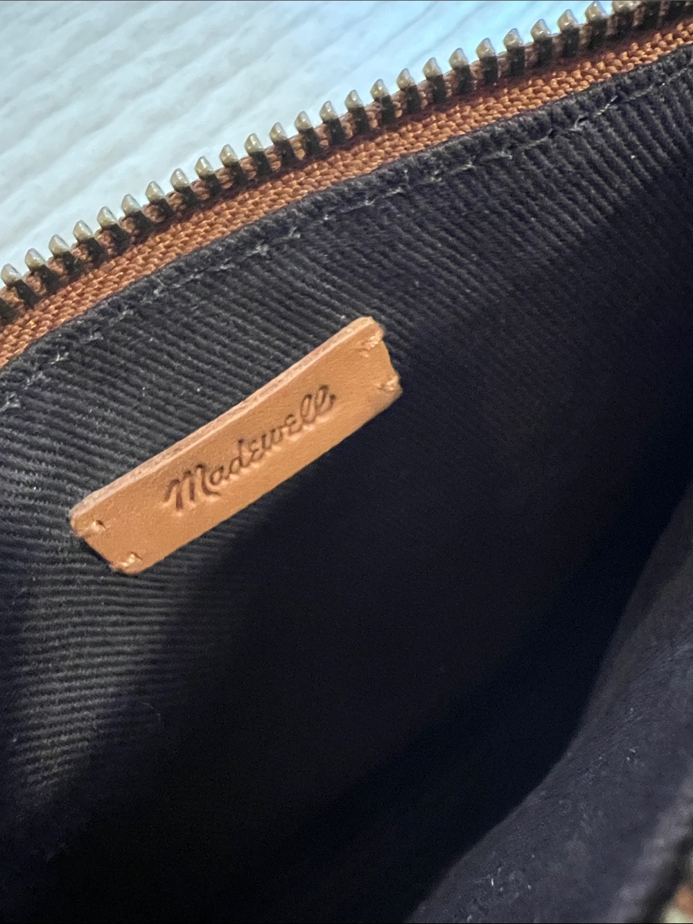 Madewell Tan Woven Crossbody Bag - Picture 5 of 6